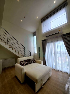 Condos for rent : 🔺 For Rent Condo NA REVA CHAROENNAKHON Building 1, Floor 17,Duplex, Room size 42 sqm
