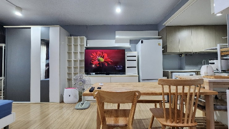 รูป PST Condoville 1 | ให้เช่าห้อง สตูดิโอ ที่เก็บของเหลือเฟือ สภาพห้องดี เครื่องใช้ไฟฟ้าครบ น่าอยู่ วิวโล่ง ใกล้เซ็นทรัล พระราม 3 - รูปที่ 3/21