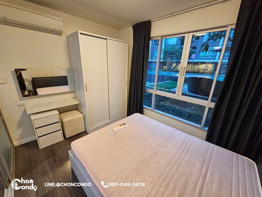 รูป DCondo ดีคอนโด ชั้น1 ตึกB ----------ห้องว่าง 19 พ.ค. 2569--------วิวสระ------------Tel 097-049-5874 (Line: @choncondo มี@ด้วย) - รูปที่ 9/17