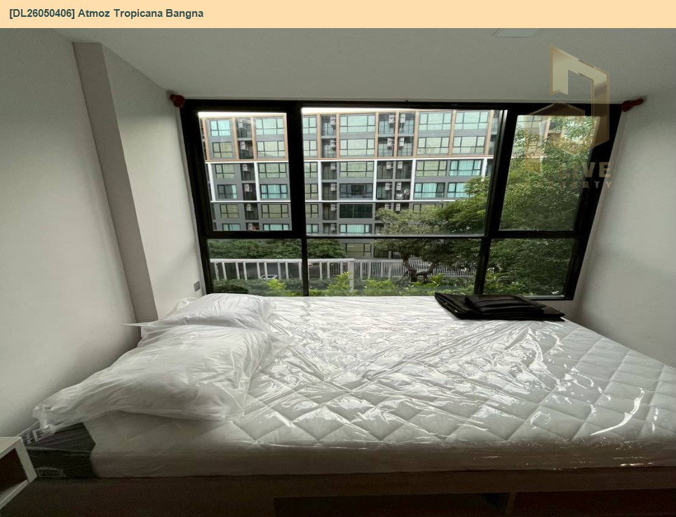 รูป DL26050406 ให้เช่าคอนโด แอทโมซ ทรอปิคาน่า บางนา (Atmoz Tropicana Bangna) ใกล้ - พร้อมเข้าอยู่ โทรด่วน 0800343450 LineID @655ebbvc - รูปที่ 2/10