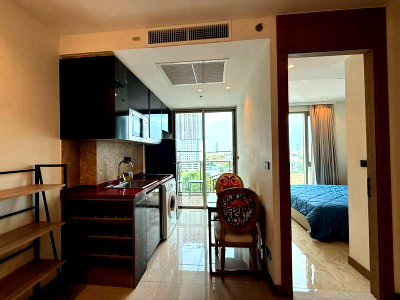 Condos for rent Makro South Pattaya : ⛵ Riviera Ocean ⛵ City view / 10F / 1bedroom >> THB18,000/month彡