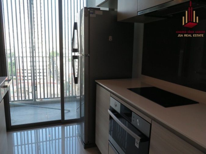 1-bed condo for rent, 45 sqm, The Room BTS Wongwian Yai