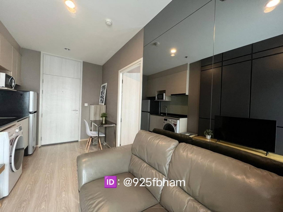 รูป Noble Revolve Ratchada 🎉🔥🔥 1 bed 26 sq.m only 16,000 - รูปที่ 3/8