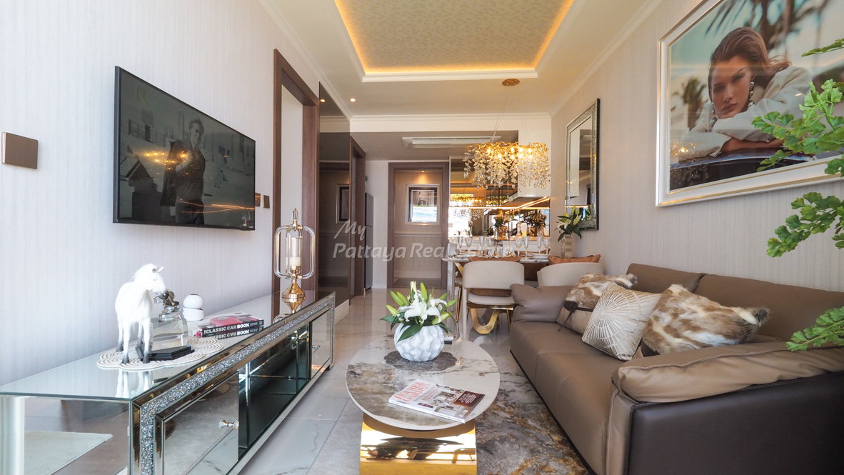 รูป 🛏️ 1 ห้องนอน - 🛁 1 ห้องน้ำ - 🏙️ Sea View - 🌏 ชื่อชาวต่างชาติ - 🏢 The Riviera Malibu Residences Pattaya - รหัส: RMB10 - รูปที่ 8/12