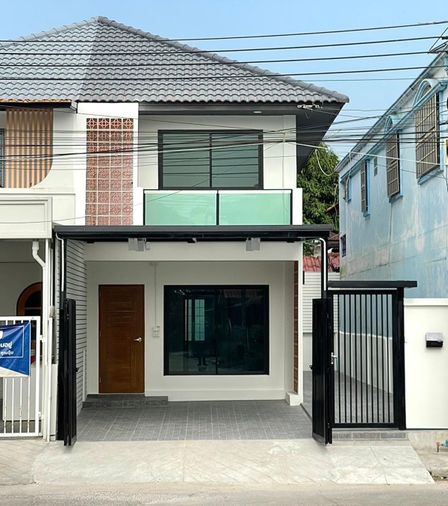 CS322 🏠 บ้านแฝด หมู่บ้าน​พระปิ่น​4 เพชรเกษม​81​ ถ.บางบอน5 ราคาจับต้องได้