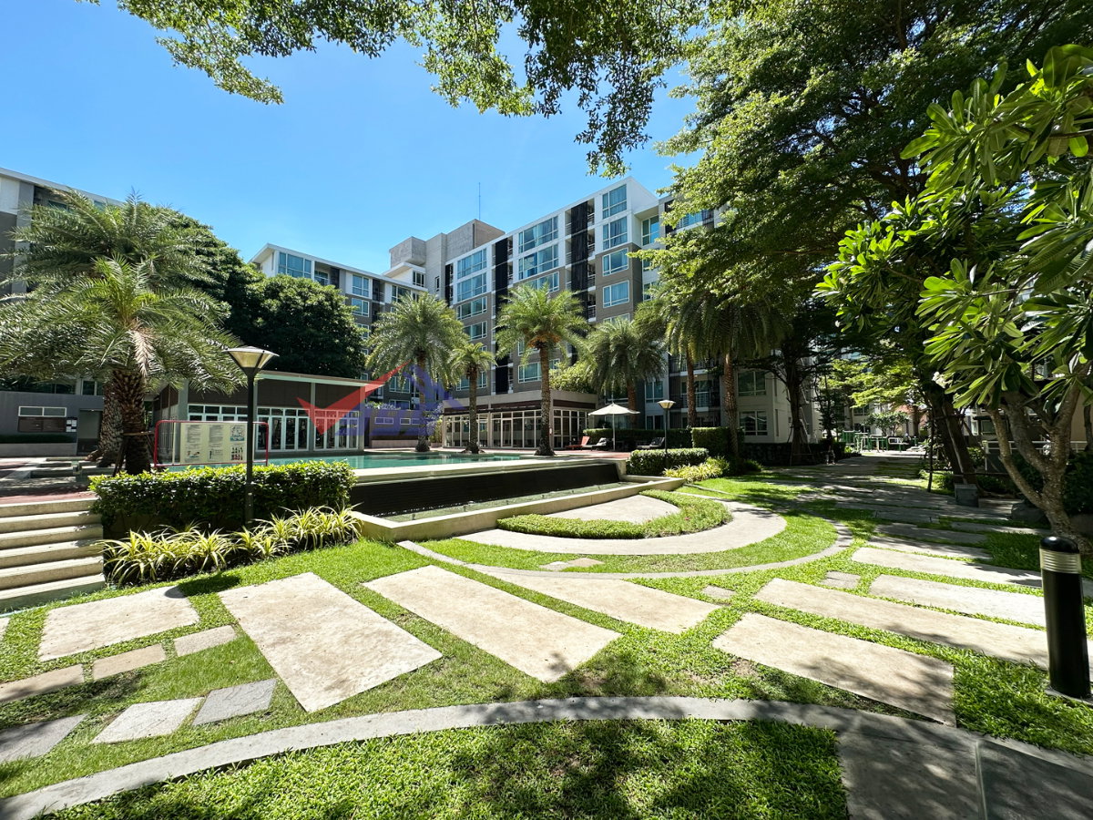 รูป 🏙️ขายคอนโดศรีนคริทร์ 1 ห้องนอน ราคาถูกที่สุดในตึก  ลมดี แสงเข้าถึง ห้องสวยมากๆ บรรยากาศร่มรื่น  - รูปที่ 18/23