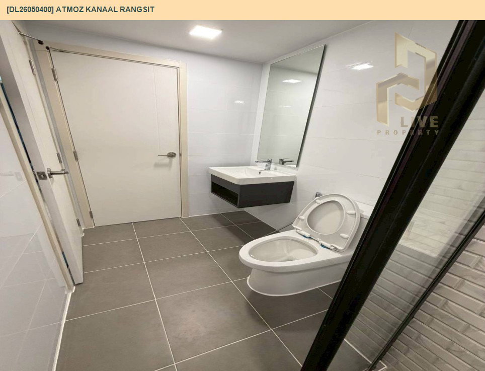 รูป DL26050400 ให้เช่าคอนโด แอทโมซ คาแนล รังสิต (Atmoz Kanaal Rangsit) ใกล้ - พร้อมเข้าอยู่ โทรด่วน 0653619502 LineID @897iyzll - รูปที่ 10/12