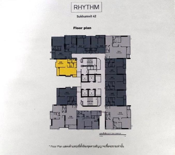 รูป A031938 Rhythm Sukhumvit 42 - รูปที่ 8/8