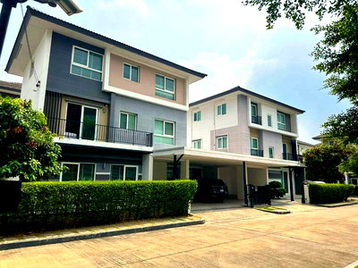 บ้านเดี่ยว กรุงเทพมหานคร : 💛❤️9 ห้องนอน 9 ห้องน้ำ🏡 ขายบ้านเดี่ยว 2 หลังคู่กัน “Mind Rama 2 – Sathorn”   บ้านสวยพร้อมอยู่ หลังมุม 