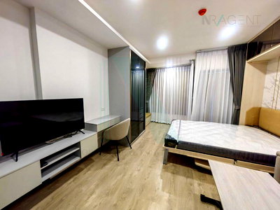 Condos for rent : For Rent Condo SOHO BANGKOK RATCHADA Building 1, Floor 5,Studio, Room size 26.00 sqm