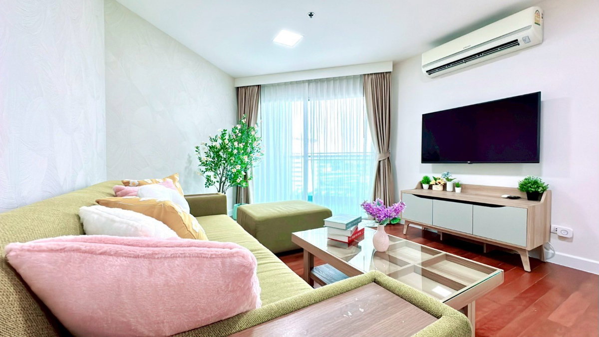 รูป Belle Grand Rama 9 🎉🔥 2 bed 60 sq.m only 30,000  📣📣 ห้องจริงสวยมาก - รูปที่ 4/15