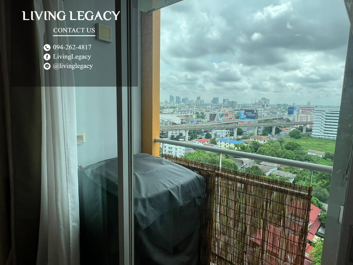 รูป เช่าด่วน! Lumpini Ville Phatanakan - Srinakarin | 1 นอน 27 ตร.ม. ชั้น 16 | เฟอร์นิเจอร์ครบ | 9,500 บาท - รูปที่ 9/9