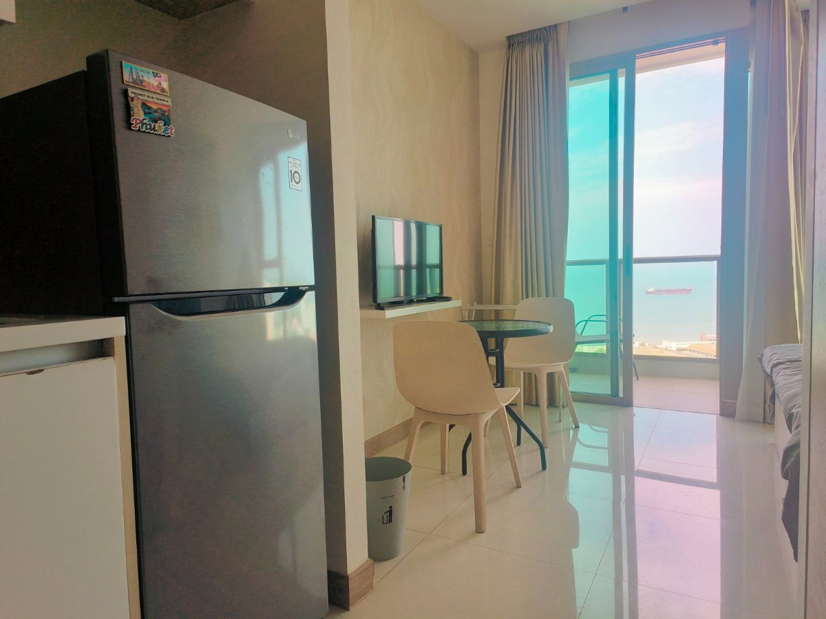 รูป The Rivera Jomtien Pattaya-one bed room- beautiful sea view-ready to move in - รูปที่ 2/10