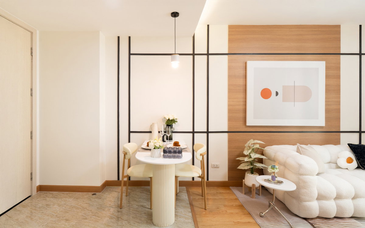 รูป R203 ขายด่วน JRY Condo Rama 9 เฟอร์ครบ พร้อมลากกระเป๋าเข้าอยู่ได้เลย ราคาเพียง 2.79 ล้านบาท - รูปที่ 13/15