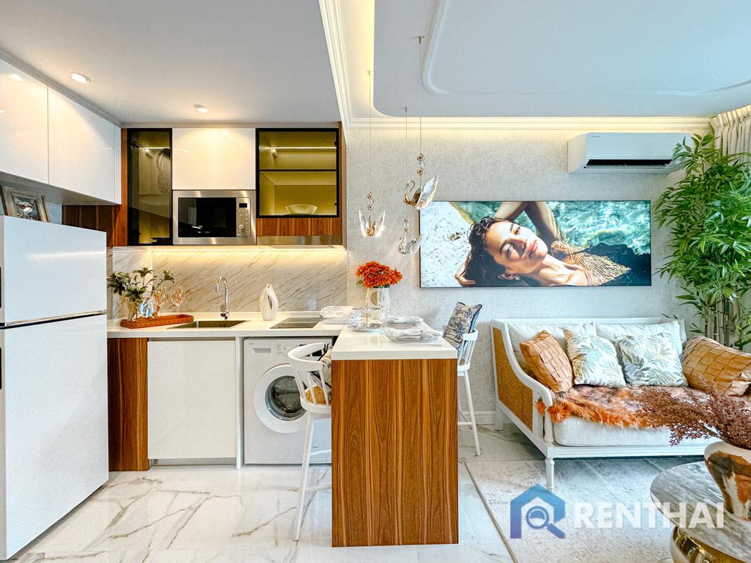 รูป ขายคอนโด The Riviera Beverly Hills for sale 1 ห้องนอน 34 ตร.ม. ชื่อต่างชาติ ห้องหายาก - รูปที่ 3/25