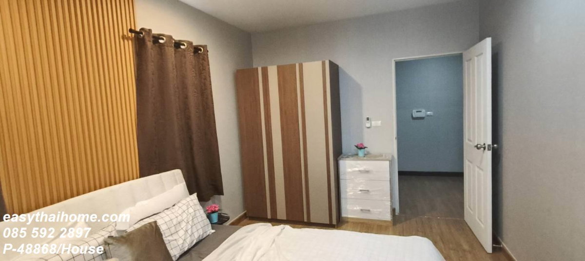 รูป P-48868 — บ้านเดี่ยวให้เช่าพิเศษ! Centro Suksawat - Rama 3  ใกล้พระราม 3 4 ห้องนอน เลี้ยงสัตว์ได้ ราคา 26,800 บาท โทร 085-592-2897 Line: @easythaihome - รูปที่ 47/66