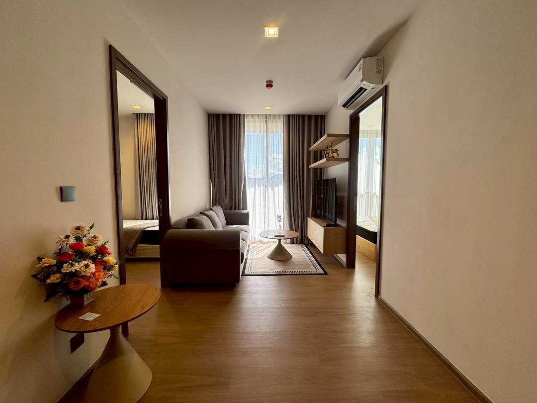 รูป 🎊ปล่อยเช่าคอนโดใหม่ พร้อมเข้าอยู่ทันที Mekin Haus by Sansiri – เชียงใหม่  ให้ความเป็นส่วนตัวสูงสุด ระเบียงมองเห็นสวน - รูปที่ 10/33