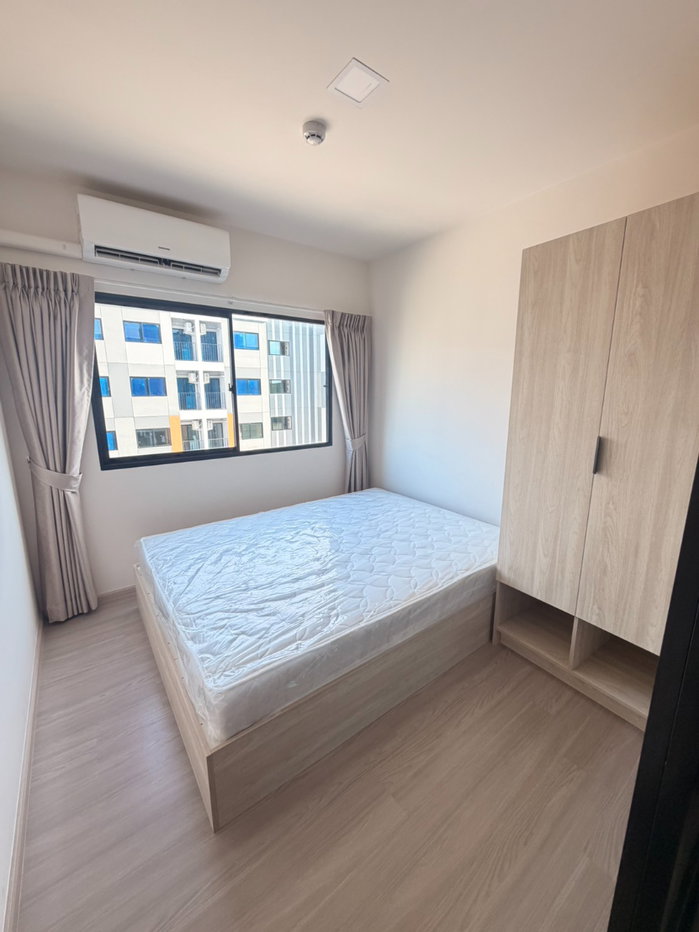 รูป 🏡ให้เช่า 6,500/เดือน คอนโด มี นวนคร  📍 หลังตลาดโรงเกลือ สัญญา 2 ปี ชั้น 4 ตึก F มีเครื่องซักผ้า ห้องใหม่ - รูปที่ 4/9