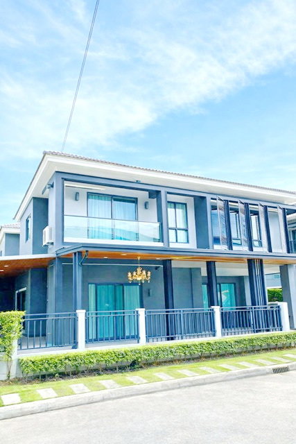 รูป คฤหาสน์ลด50% จาก 70,000B-M.ไทวัสดุ และ โรบินสัน ราชพฤกษ์ 950 ม. 4 นอน บ้านเดี่ยว 2 ชั้น หลังมุม 4 นอน 4 น้ำ และโฮมโปร ชัยพฤกษ์ 60 ตร.ว - รูปที่ 1/8