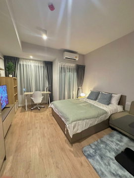 ไอดิโอ พระราม 9-อโศก | Studio 27 ตร.ม. ใกล้ MRT พระราม 9 | ชั้น 21 **ค่าเช่า 17,000 เฟอร์ครบ นัดชม แอดไลน์ ID: @property.ma