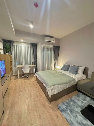 ไอดิโอ พระราม 9-อโศก | Studio 27 ตร.ม. ใกล้ MRT พระราม 9 | ชั้น 21 **ค่าเช่า 17,000 เฟอร์ครบ นัดชม แอดไลน์ ID: @property.ma