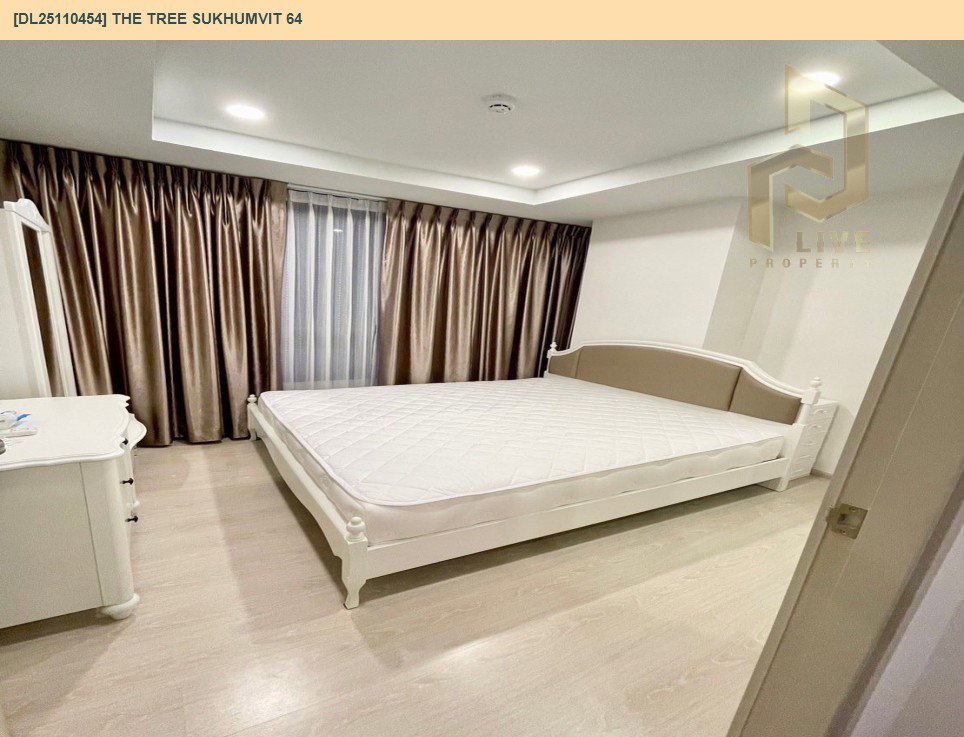 รูป DL25110454 ให้เช่าคอนโด เดอะ ทรี สุขุมวิท 64 (The Tree Sukhumvit 64) ใกล้ BTS ปุณณวิธี พร้อมเข้าอยู่ โทรด่วน 0653619502 LineID @897iyzll - รูปที่ 2/12
