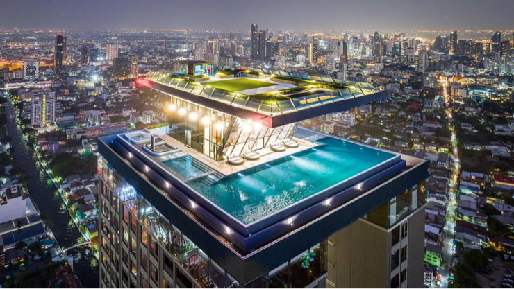 รูป ⛅️ FOR RENT | CLOUD THONGLOR–PHETCHABURI 2 Bedroom • 54 SQ.M. • High Floor - รูปที่ 9/14