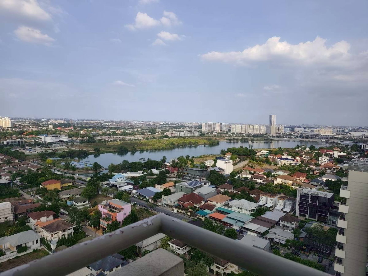 รูป คอนโด วิคตอเรีย เลควิว เมืองทองธานี ชั้น 29 ไทป์ C ขนาด 54.66 ตรม. 2 ห้องนอน 1 ห้องน้ำ วิวทะเลสาบ ใกล้รถไฟฟ้าสีชมพู - รูปที่ 11/12