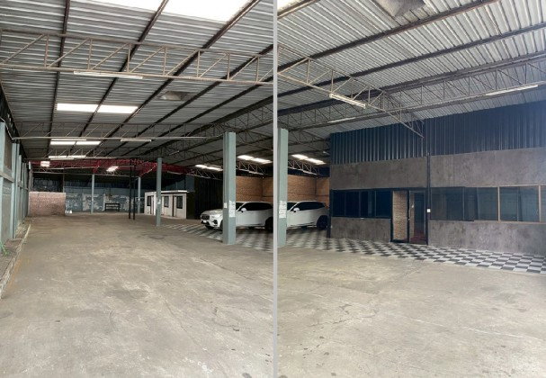 รูป ให้เช่าโกดังพร้อมสำนักงาน พร้อมห้องพักคนงาน / ซอยรัตนาธิเบศร์ 9 / พื้นที่โกดัง 629 ตารางเมตร / ติด MRT สถานีศูนย์ราชการนนทบุรี เดินได้  - รูปที่ 9/10