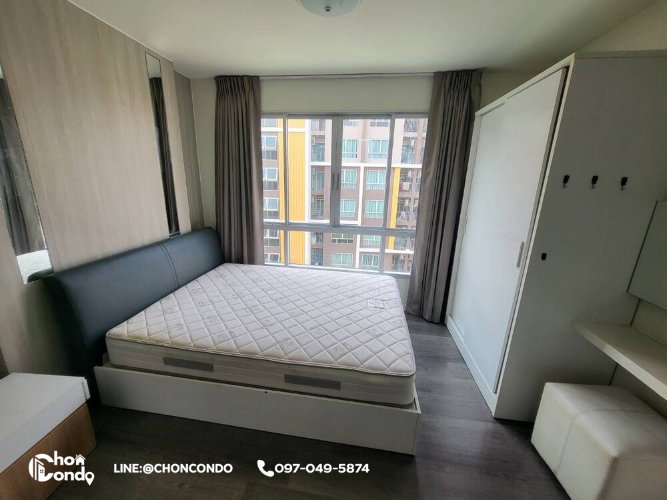รูป DCondo ดีคอนโด ชั้น6 ตึกB  ------------วิวสระ + มีเครื่องซักผ้า------------Tel 097-049-5874 (Line: @choncondo มี@ด้วย) - รูปที่ 12/16