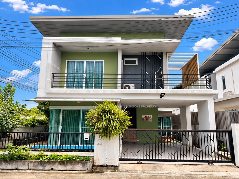 ขายบ้านเดี่ยว : ขายบ้านเดี่ยว ม.ซีซั่นวัลเลย์ สวนเสือ ศรีราชา