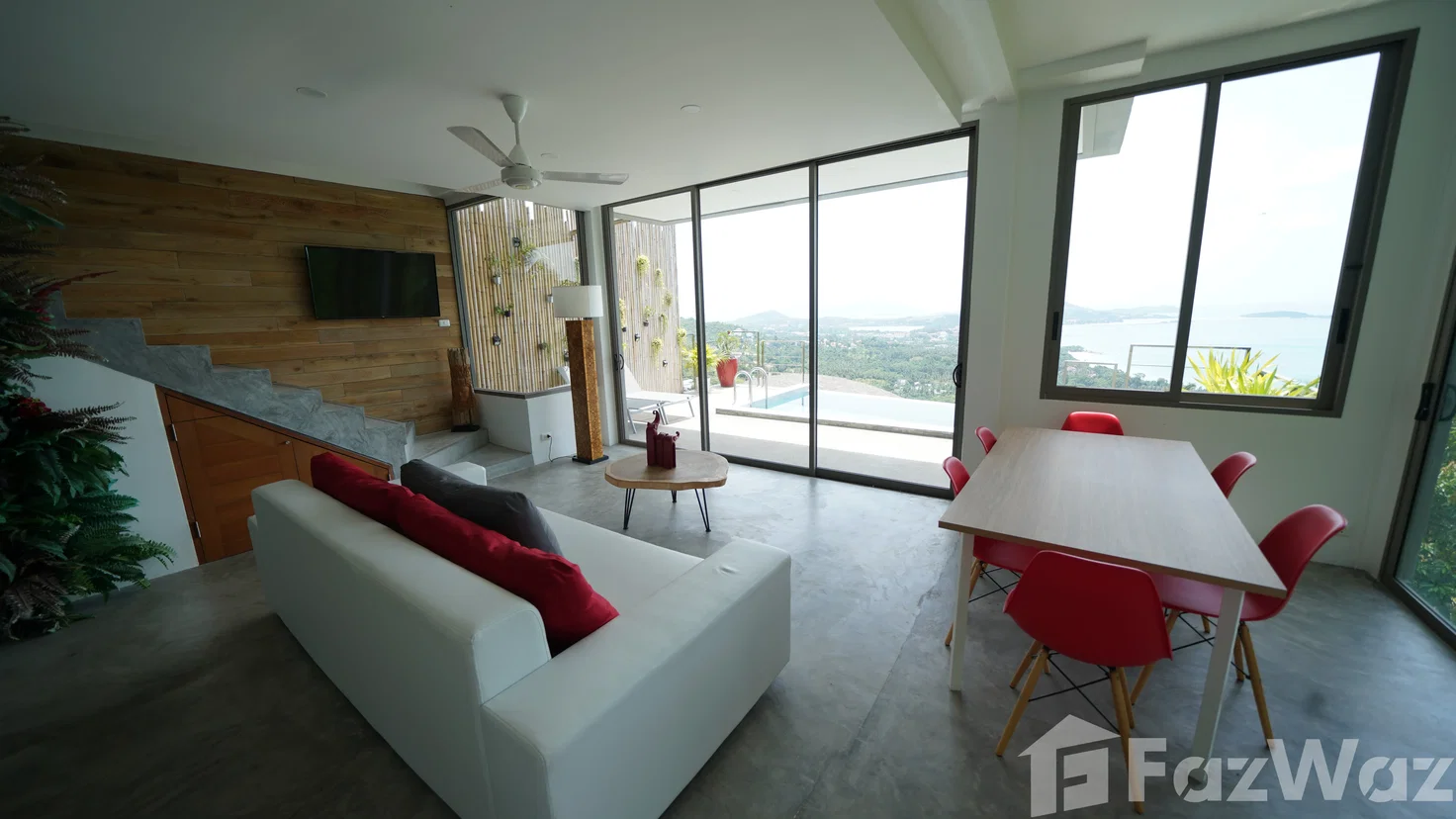 รูป วิลล่าให้เช่า 3 ห้องนอน ใน บ่อผุด, สุราษฎร์ธานี 1662310 - รูปที่ 7/10