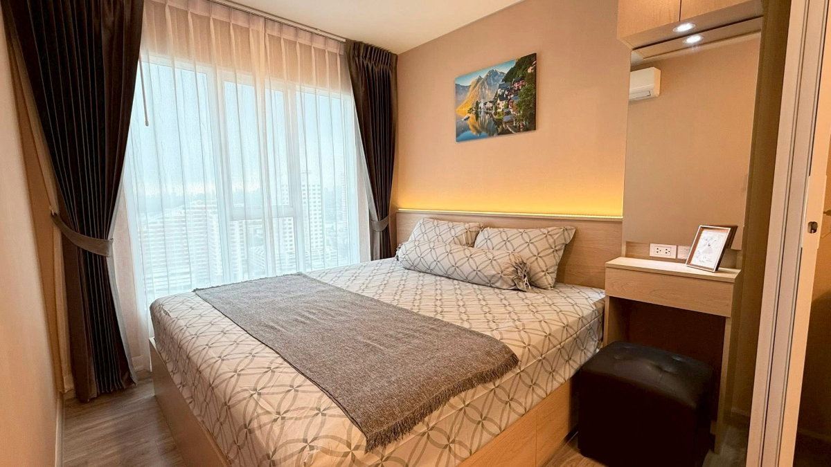 รูป 🙏😊​Regent Home Bangna🏢​ 1 Bedroom (28 ตรม) 📏​อาคาร A ชั้น 23 วิวแม่น้ำ ค่าเช่า(Rental Fee) : 11,000 Baht/month🔥​ - รูปที่ 8/8
