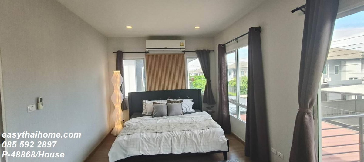 รูป P-48868 — บ้านเดี่ยวให้เช่าพิเศษ! Centro Suksawat - Rama 3  ใกล้พระราม 3 4 ห้องนอน เลี้ยงสัตว์ได้ ราคา 26,800 บาท โทร 085-592-2897 Line: @easythaihome - รูปที่ 53/66