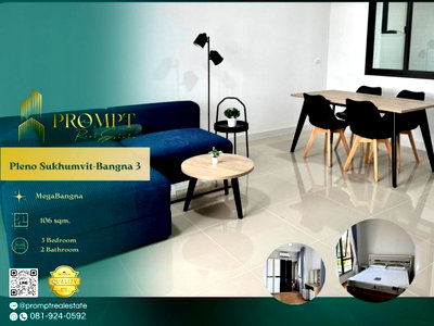 เช่าบ้านเดี่ยว นิคมบางปู(เหนือ) : OP02112 - Pleno Sukhumvit-Bangna 3 : MegaBangna