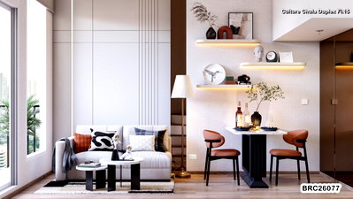 คอนโดให้เช่า : Culture Chula คัลเจอร์ จุฬา ห้อง Duplex ชั้น 15