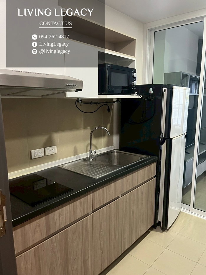 รูป TF4MF8 เช่าด่วน คอนโด Supalai Veranda Ramkhamhaeng 30 ตร.ม. | ชั้น 16 | 1 ห้องนอน | 1 ห้องน้ำ 12,000 บาท/เดือน line id : @livinglegacy - รูปที่ 9/10