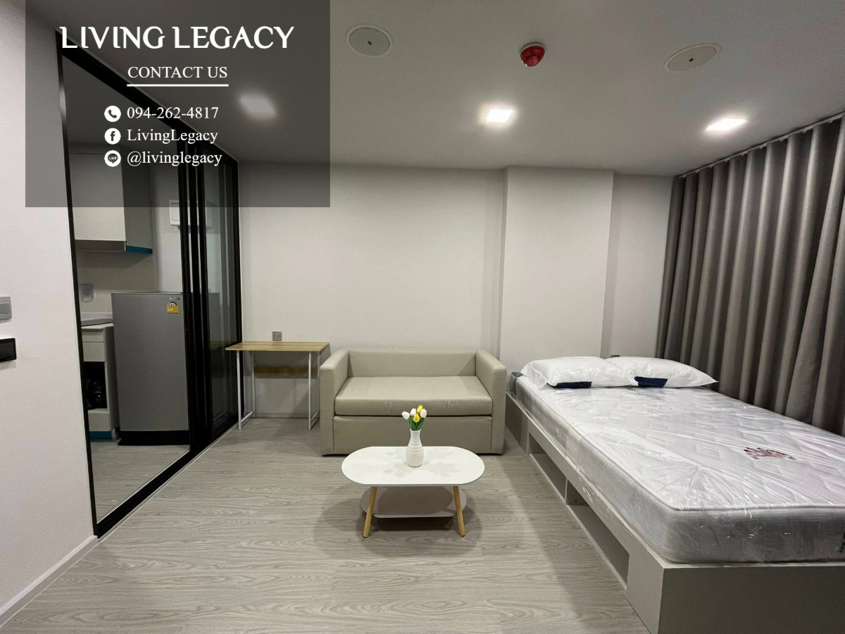 picture For Rent: Atmoz Oasis Onnut | 1 Bed, 24.1 sq.m. | Move-in Ready | 11,000 THB - 2/20