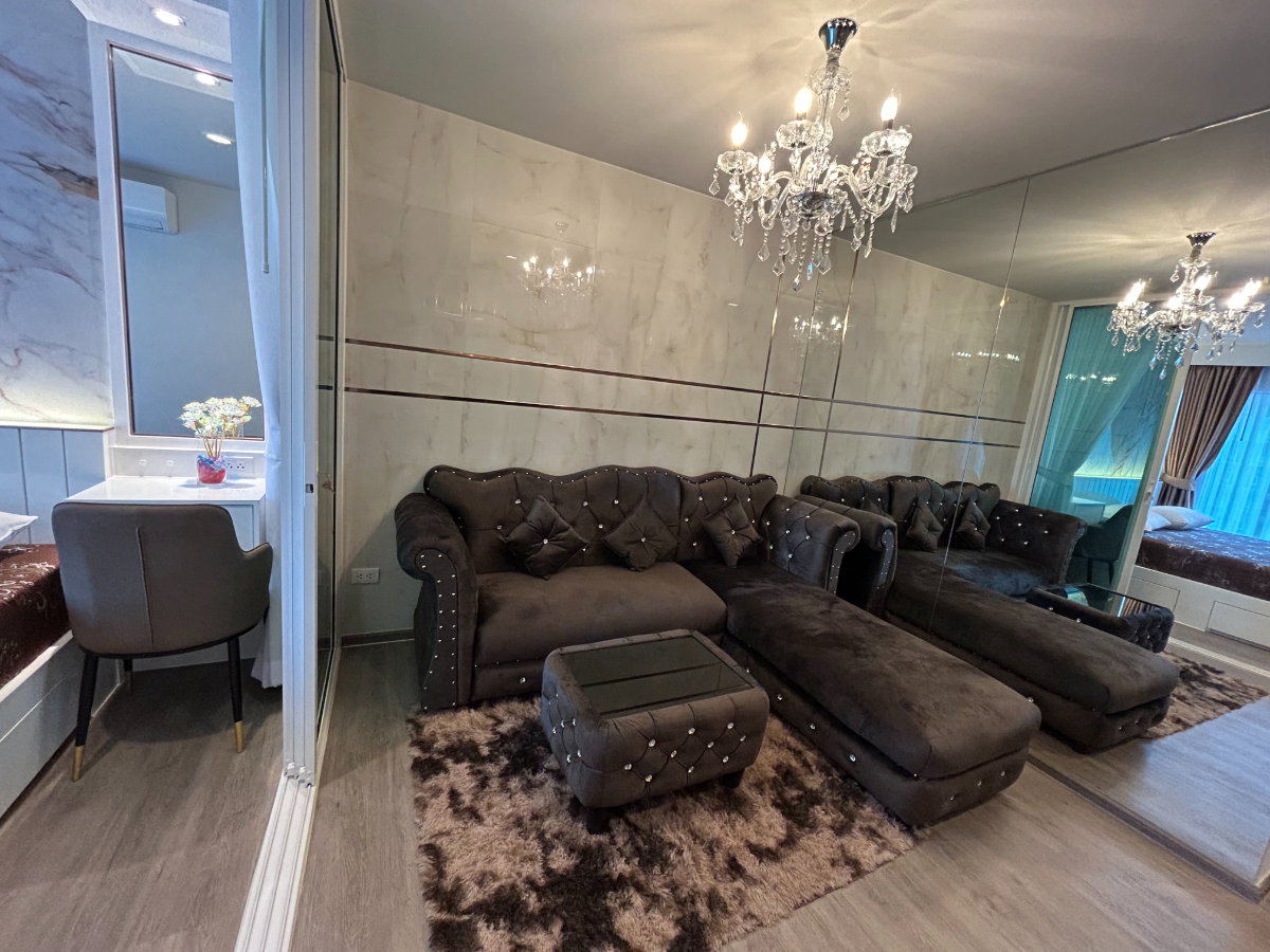 รูป AS2037 ให้เช่าคอนโด Regent Home บางนา ห้องสวย พร้อมเครื่องใช้ไฟฟ้าเฟอร์นิเจอร์ครบ - รูปที่ 4/7
