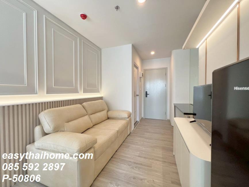รูป P-50806 — คอนโดให้เช่า! Regent Home Bangna ชั้น 20 ตึก A ใกล้ BTS บางนา เครื่องใช้ไฟฟ้าครบมาก ราคา 11,500 บาท โทร 085-592-2897 Line: @easythaihome - รูปที่ 3/10