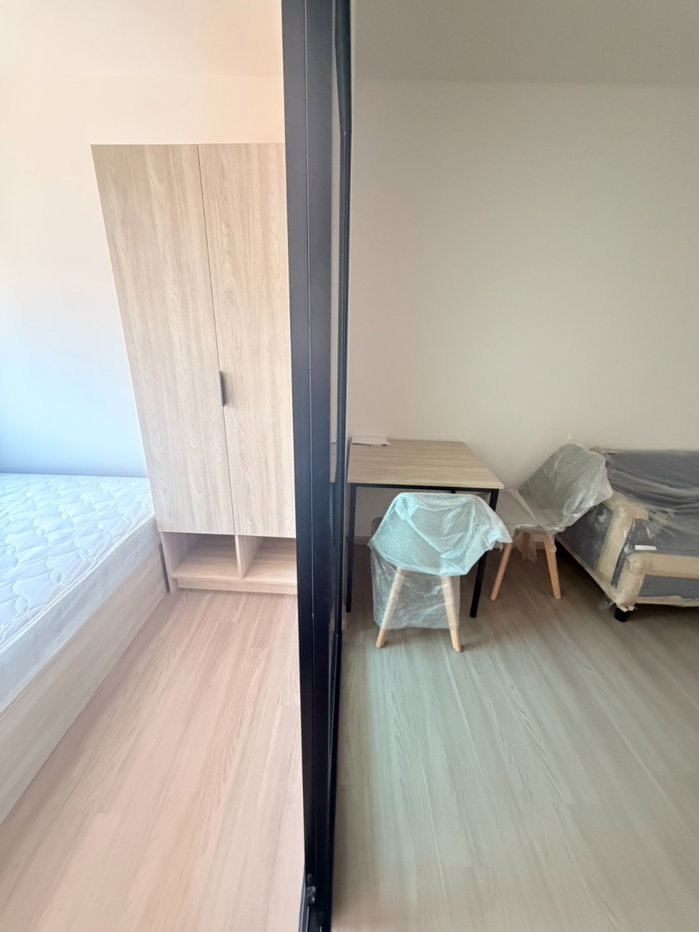 รูป 🏡ให้เช่า 6,500/เดือน คอนโด มี นวนคร  📍 หลังตลาดโรงเกลือ สัญญา 2 ปี ชั้น 4 ตึก F มีเครื่องซักผ้า ห้องใหม่ - รูปที่ 9/9