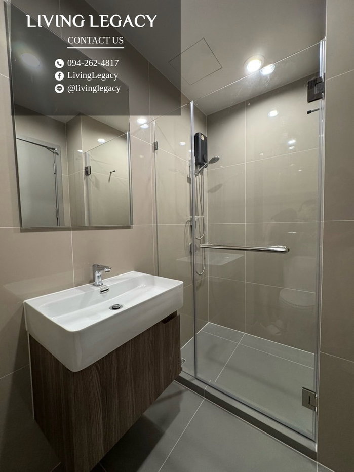 รูป TF4KWW เช่าด่วน คอนโด Ideo Ramkhamhaeng - Lam Sali 24 ตร.ม. | ชั้น 11 | 1 ห้องนอน | 1 ห้องน้ำ 12,500 บาท/เดือน line id : @livinglegacy - รูปที่ 5/6