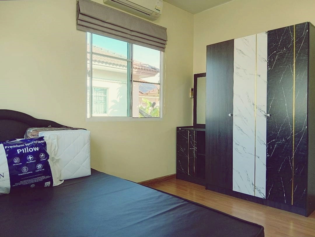 รูป 🚩🍀⭐ให้เช่าบ้านเดี่ยว หมู่บ้าน ภัสสร 28 (กิ่งแก้ว-หนามแดง) บ้านคุ้มค่า ราคาโดนใจ สไตล์คลาสสิค เฟอร์ครบ พร้อมอยู่ ✅    - รูปที่ 22/38