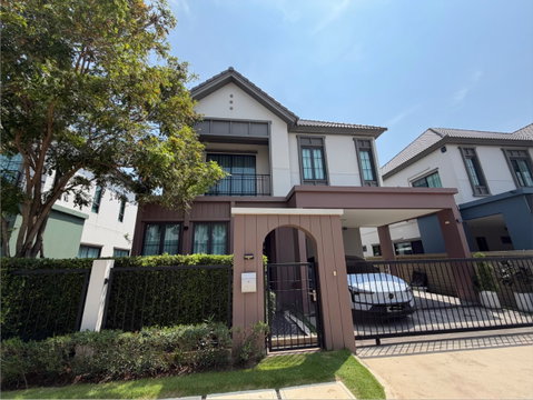 #ให้เช่าบ้านเดี่ยว หมู่บ้านสราญสิริ ราชพฤกษ์-345 พร้อมอยู่