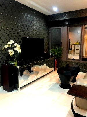 คอนโดให้เช่า : คอนโด 2-ห้องนอน ที่ อมันตา ลุมพินี ใกล้ MRT คลองเตย (ID 1936952)