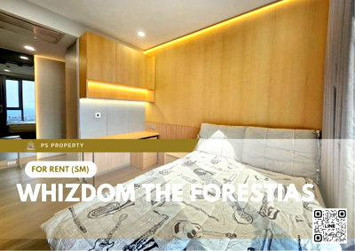 คอนโดให้เช่า : ให้เช่า 🔥 Whizdom The Forestias 🔥 3 ห้องนอน 2 ห้องน้ำ เฟอร์นิเจอร์ และ เครื่องใช้ไฟฟ้าครบ 