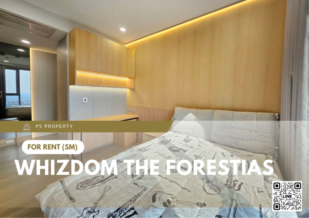 รูป ให้เช่า 🔥 Whizdom The Forestias 🔥 3 ห้องนอน 2 ห้องน้ำ เฟอร์นิเจอร์ และ เครื่องใช้ไฟฟ้าครบ  - รูปที่ 1/11