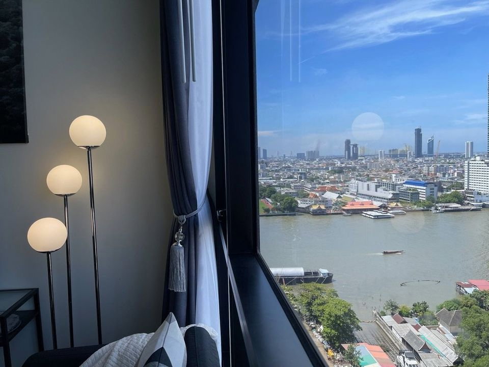 รูป 💥DL-2458💥ว่าง ให้ เช่า แชปเตอร์ เจริญนคร - ริเวอร์ไซต์👉แอดไลน์ @mastercondo - รูปที่ 4/18