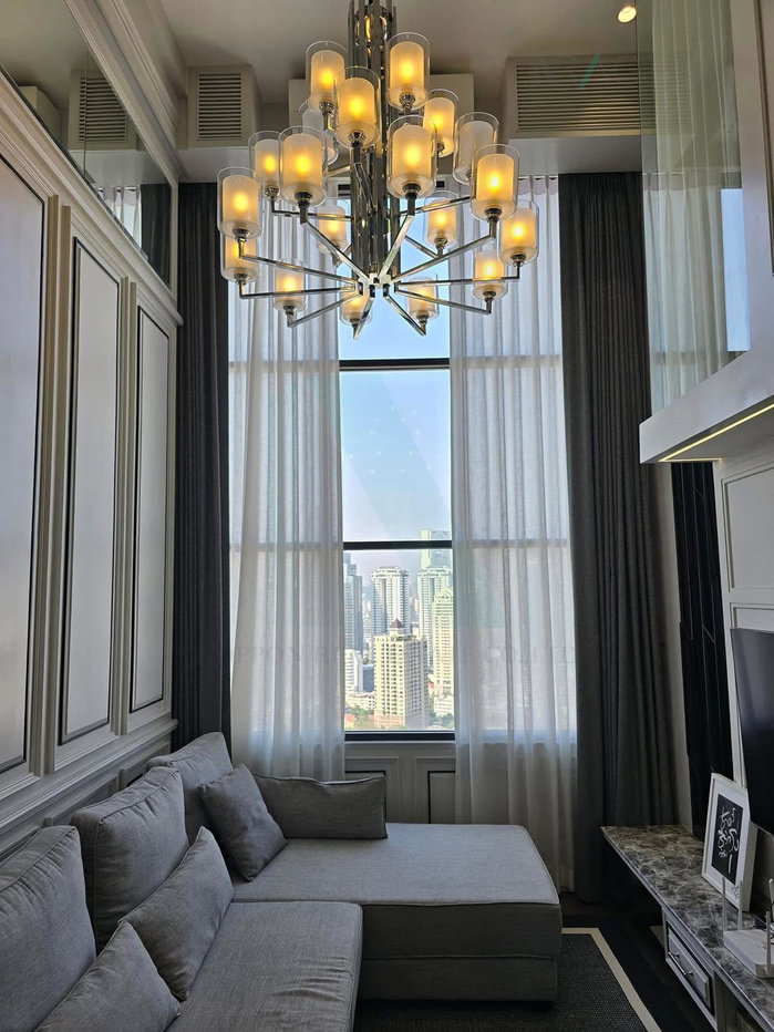 รูป 🎊 ให้เช่าคอนโด ไนท์บริดจ์ ไพร์ม สาทร อาคาร 1 ชั้น 34 Duplex ขนาด 44 ตรม ใกล้ Empire Tower - รูปที่ 5/8