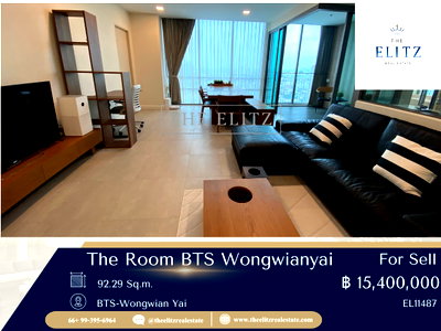 ขายคอนโด : ✨ ใช้ชีวิตสมบูรณ์แบบกว่าใคร ที่ The Room BTS Wongwianyai ความสะดวกสบายระดับพรีเมียมใจกลางเมือง